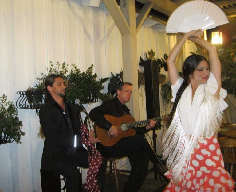 Lakshmi Basile and Dancing Flamenco