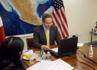 Embajador Esteban Moctezuma lleva a cabo visita de trabajo a San Diego. Esteban Moctezuma